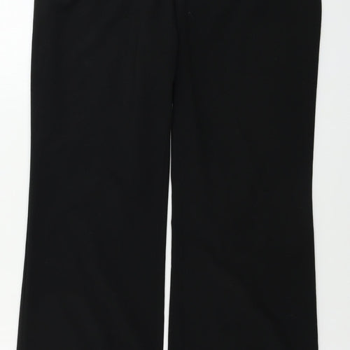 Marks and Spencer  Womens Black   Trousers  Size 14 L29 in