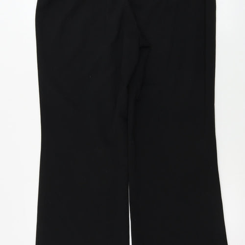 Marks and Spencer  Womens Black   Trousers  Size 14 L29 in