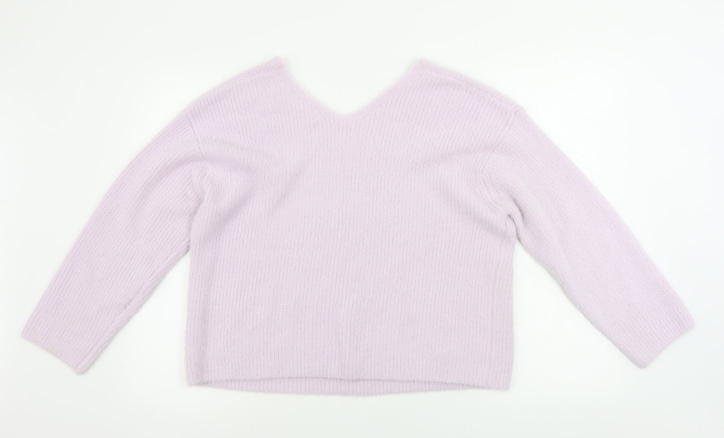H&M  Womens Purple   Pullover Jumper Size M