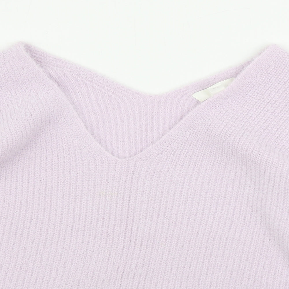 H&M  Womens Purple   Pullover Jumper Size M
