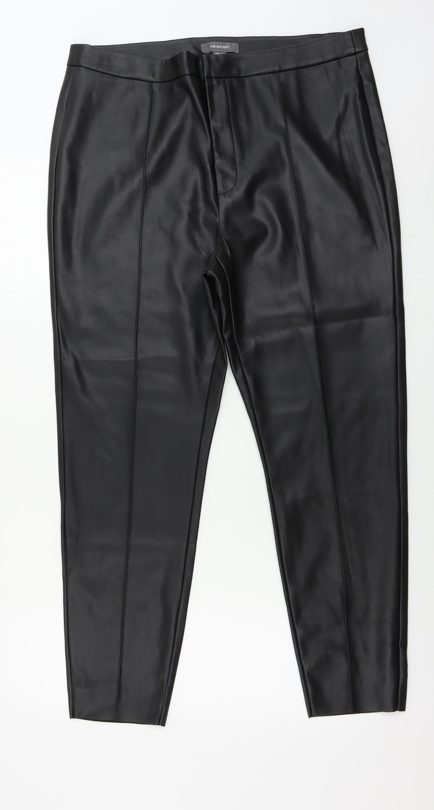 Primark Womens Black   Trousers  Size 18 L26 in