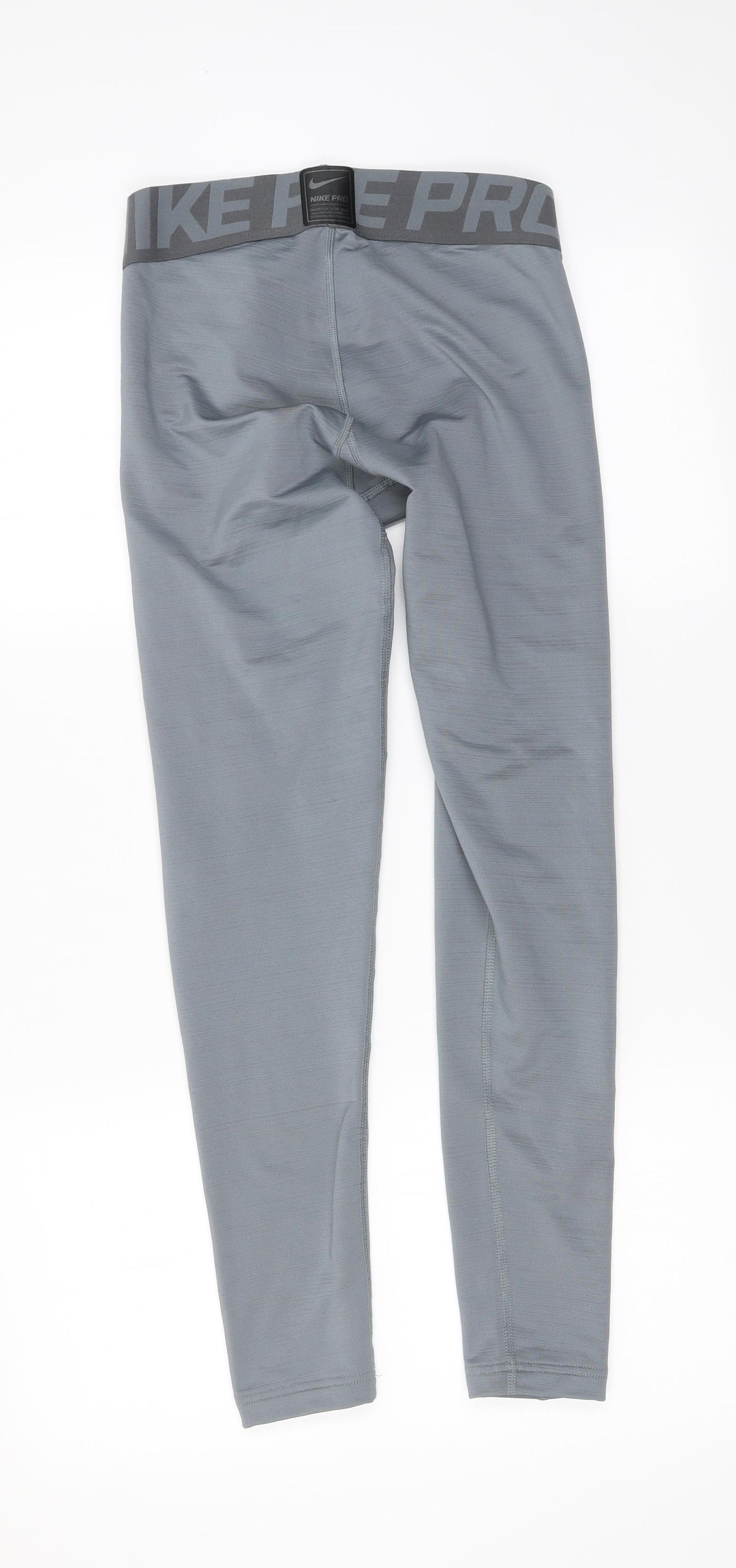 Nike Womens Grey   Compression Leggings Size S L26 in