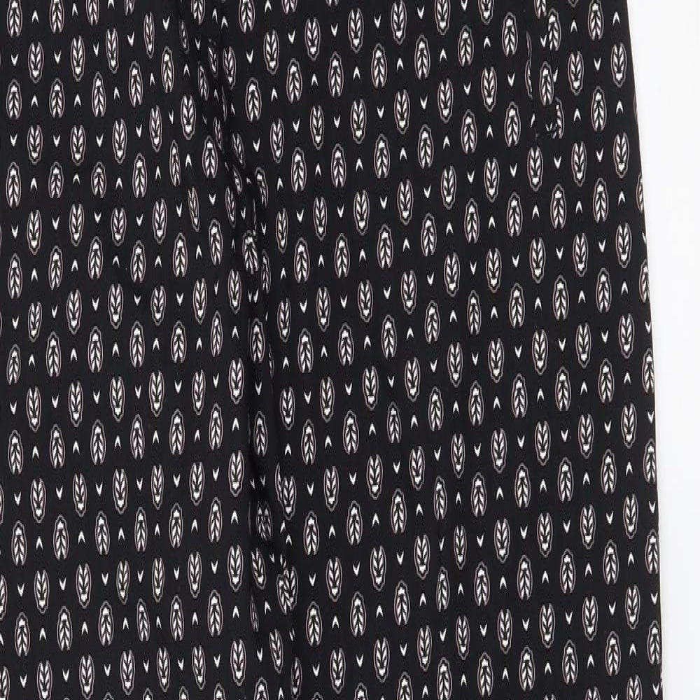 F&F Womens Black   Trousers  Size 14 L28 in