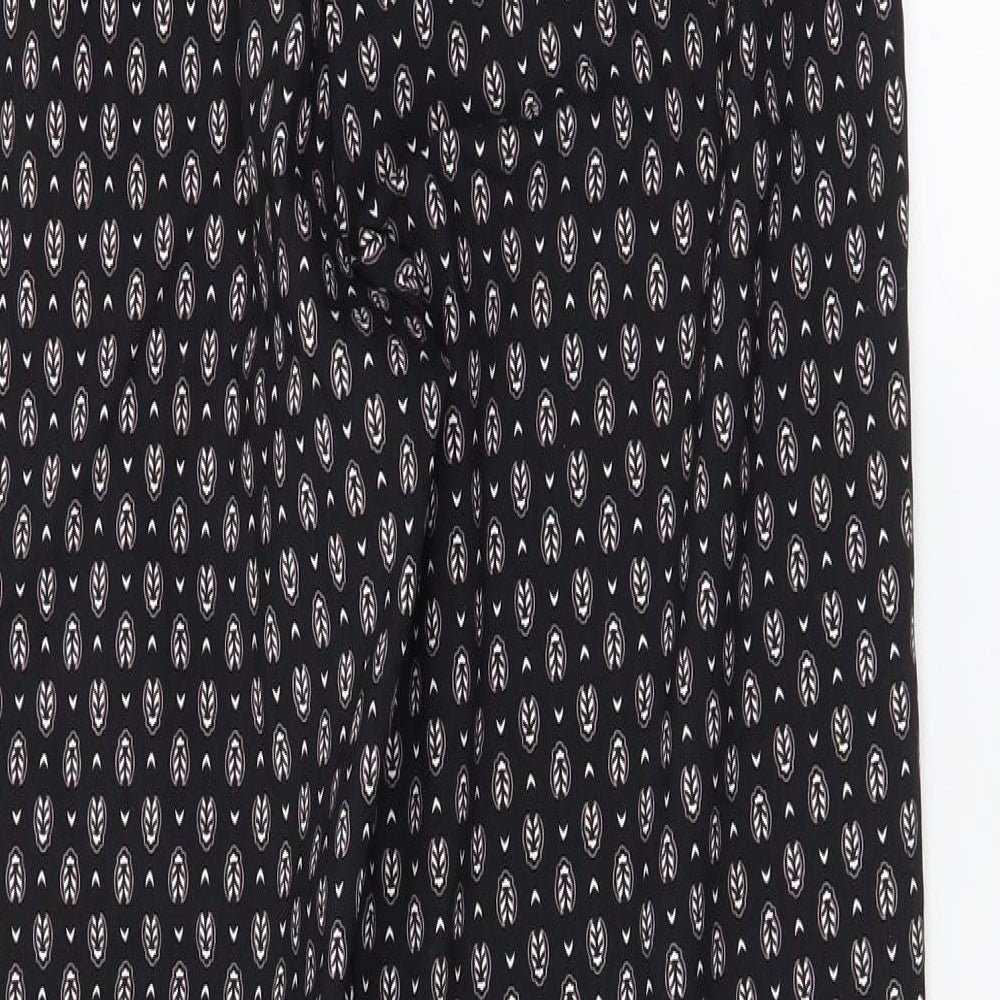 F&F Womens Black   Trousers  Size 14 L28 in