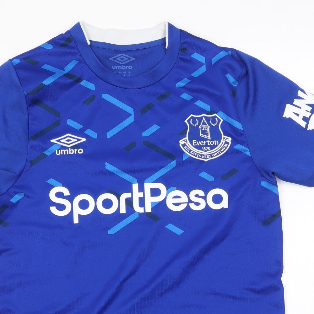 Umbro Mens Blue   Basic T-Shirt Size S  - Everton