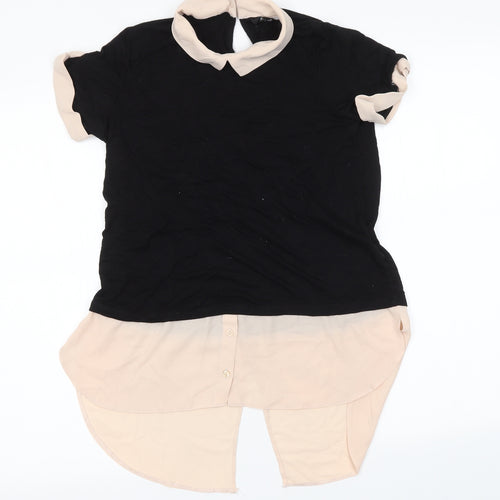 K&D London Womens Multicoloured   Basic Blouse Size 12