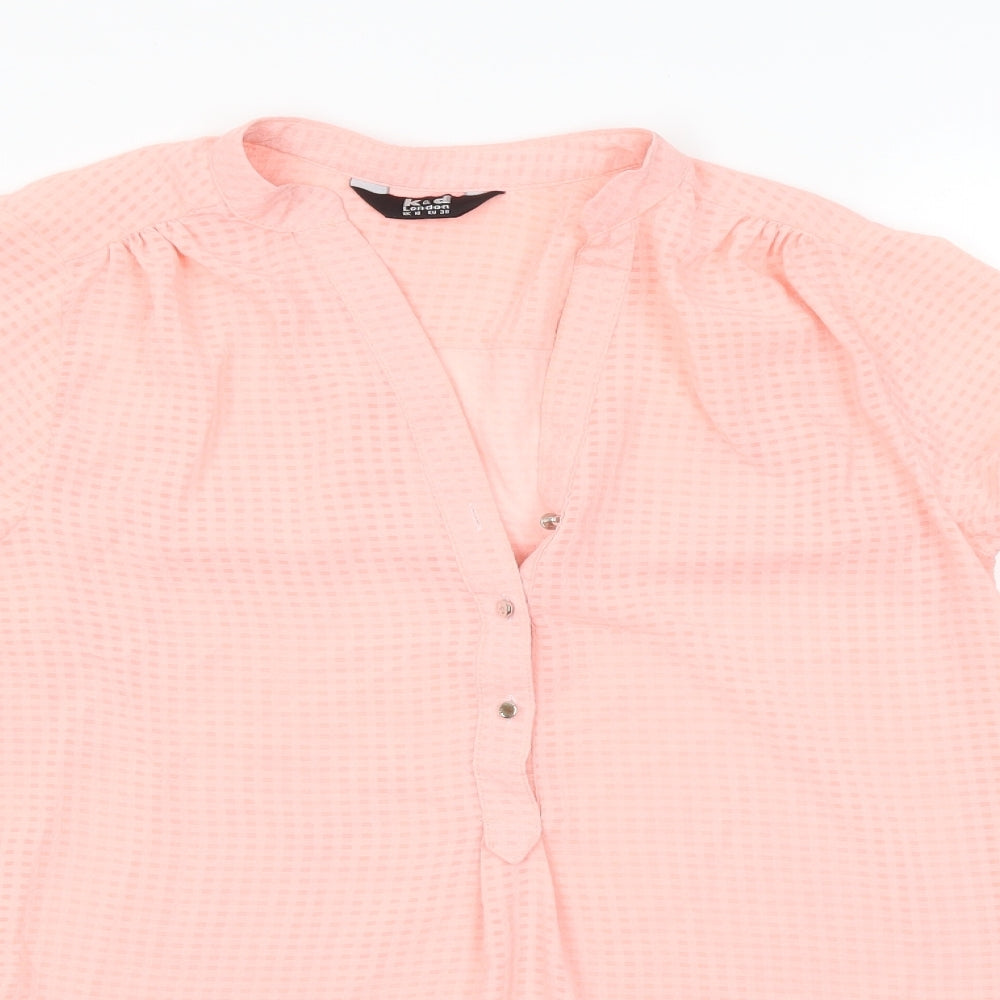K&D London Womens Pink   Basic Blouse Size 10