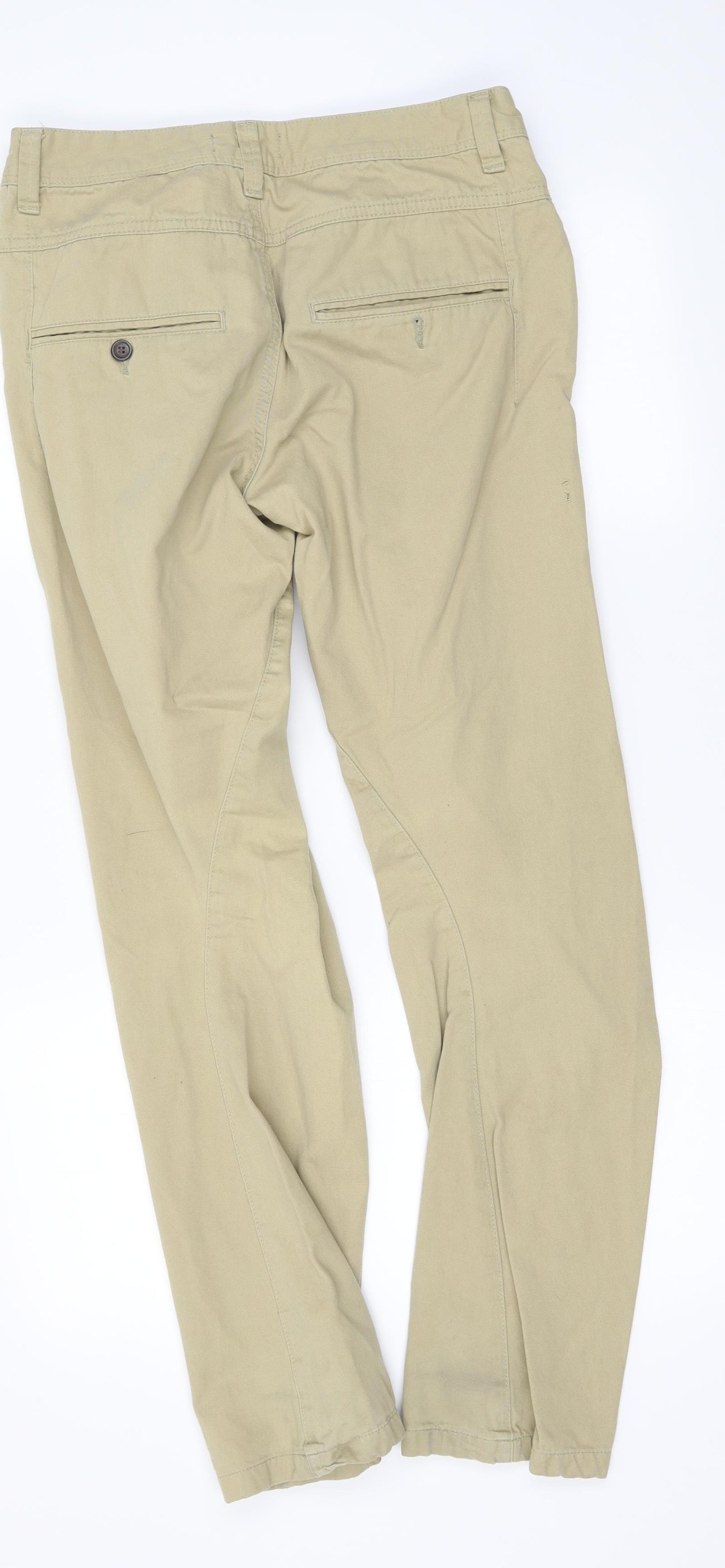 Burton Mens Beige   Trousers  Size 32 L30 in