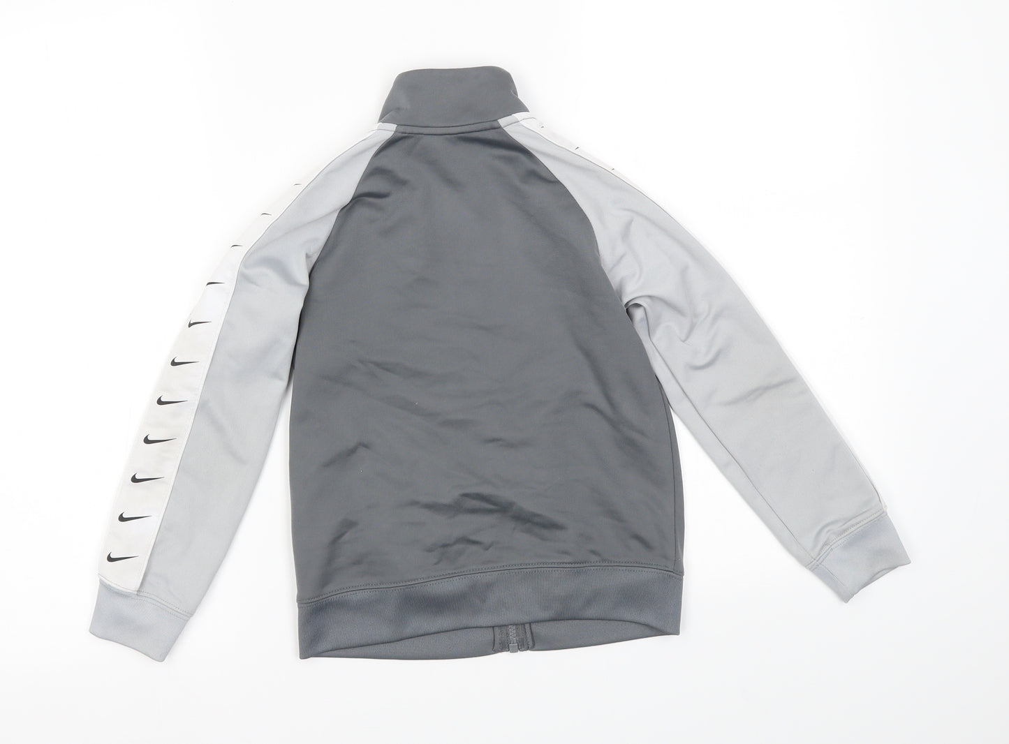 Nike Boys Grey   Basic Jacket Jacket Size 5-6 Years