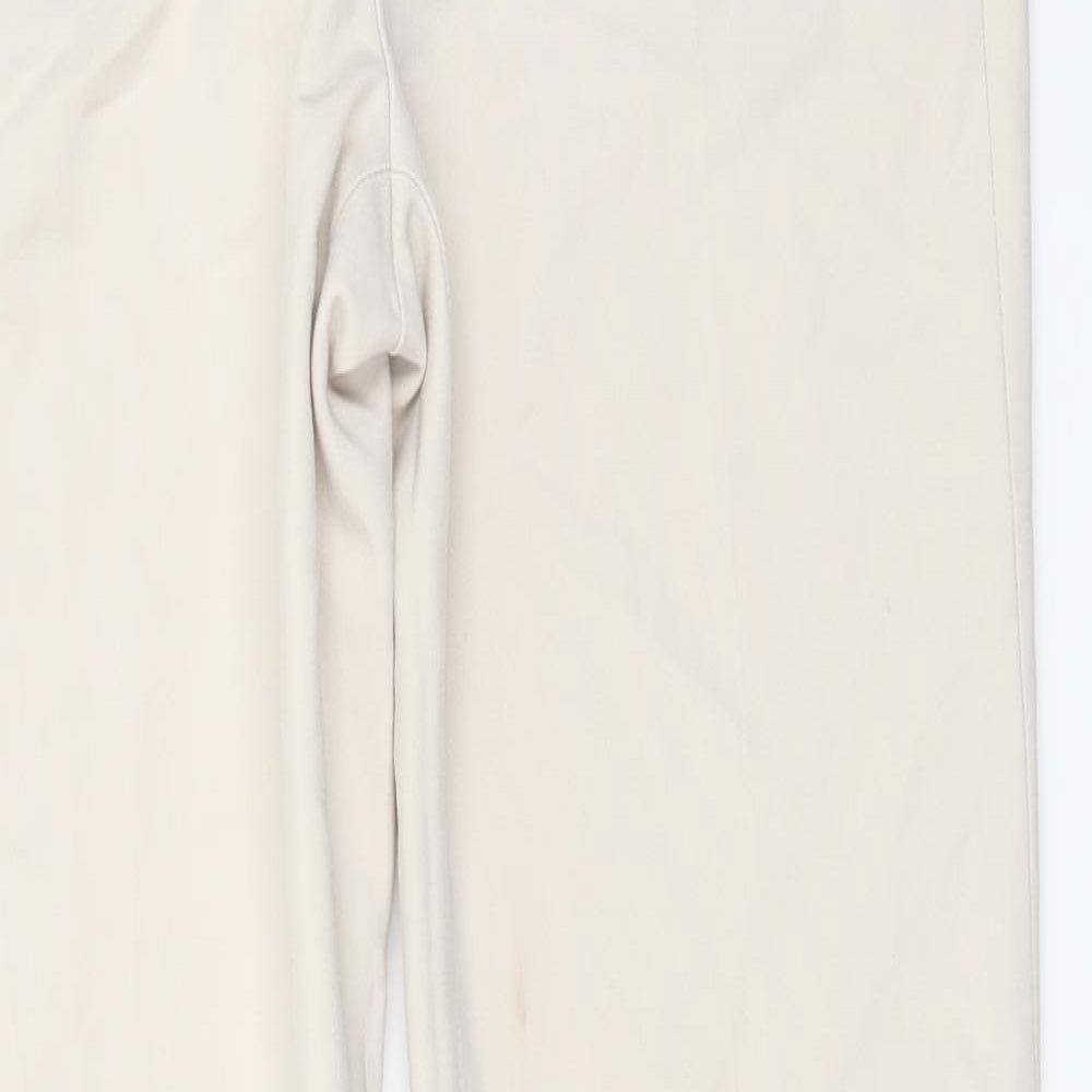 Zara Womens Beige   Trousers  Size S L28 in