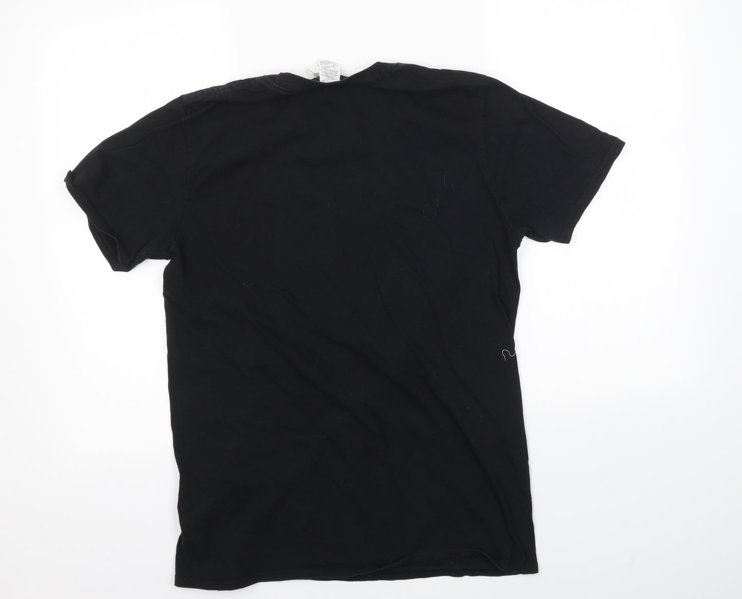 Gildan Mens Black    T-Shirt Size M