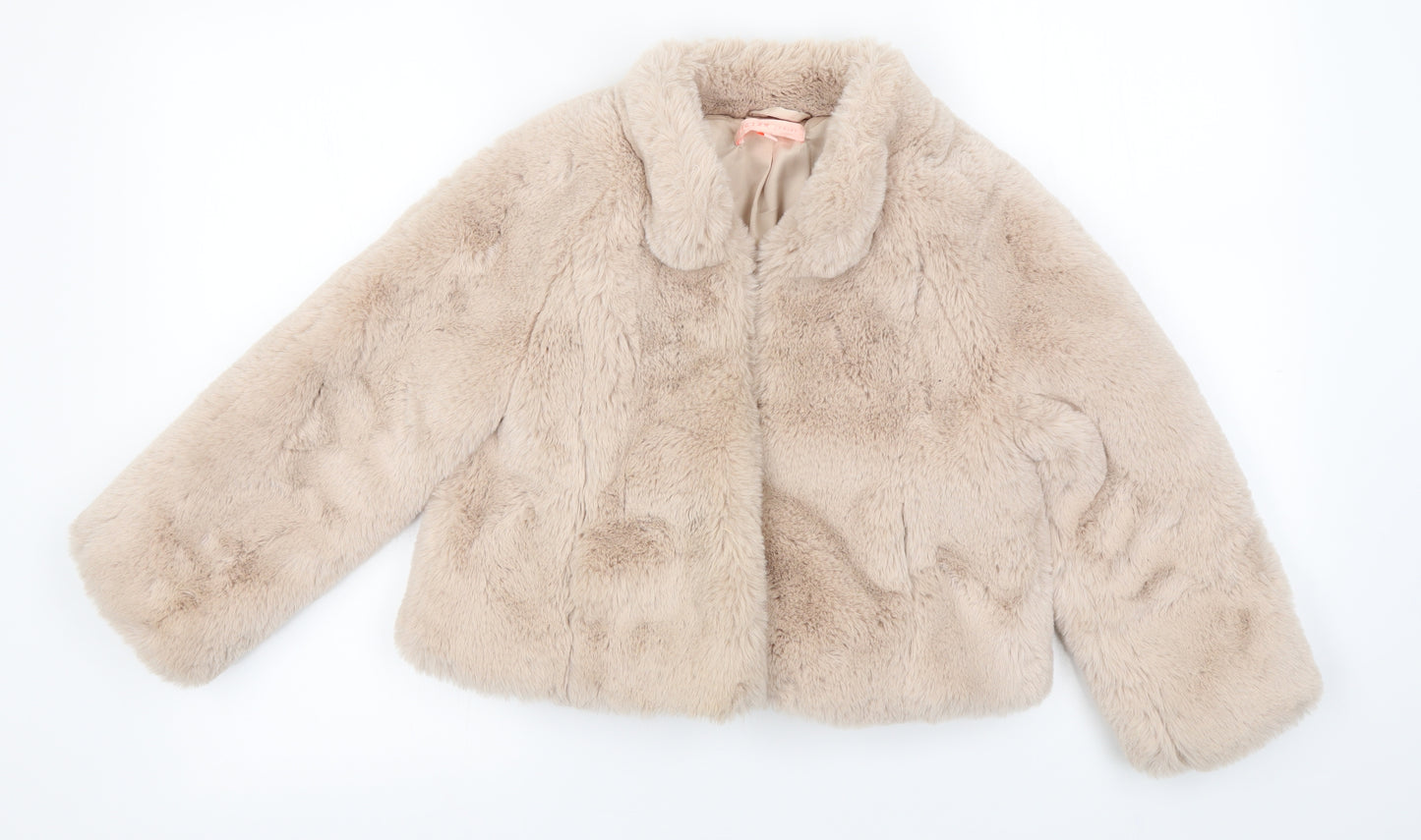 Jigsaw Girls Pink   Basic Jacket Coat Size 8-9 Years
