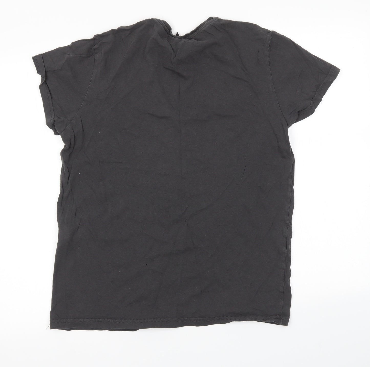Cedar Wood State Mens Grey    T-Shirt Size M  - Man of Steel