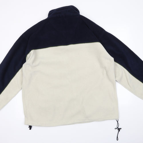 henly storm Mens Multicoloured  Fleece Pullover Jumper Size XL