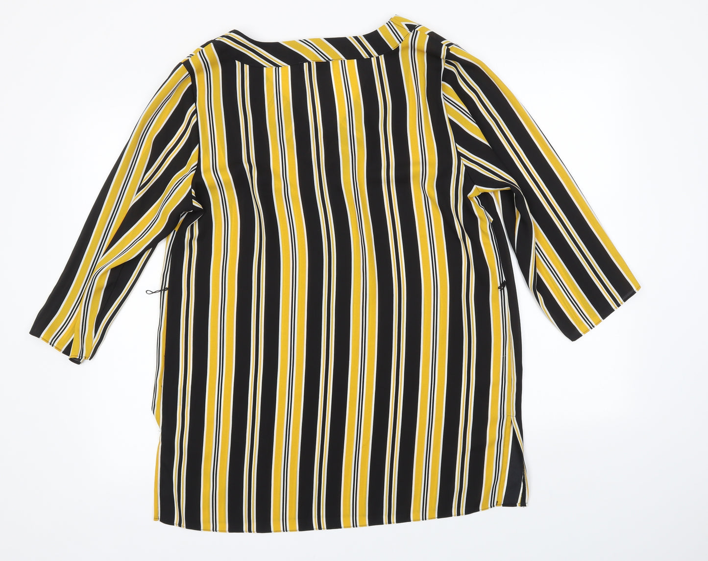 Matalan Womens Multicoloured Striped  Basic Blouse Size 14