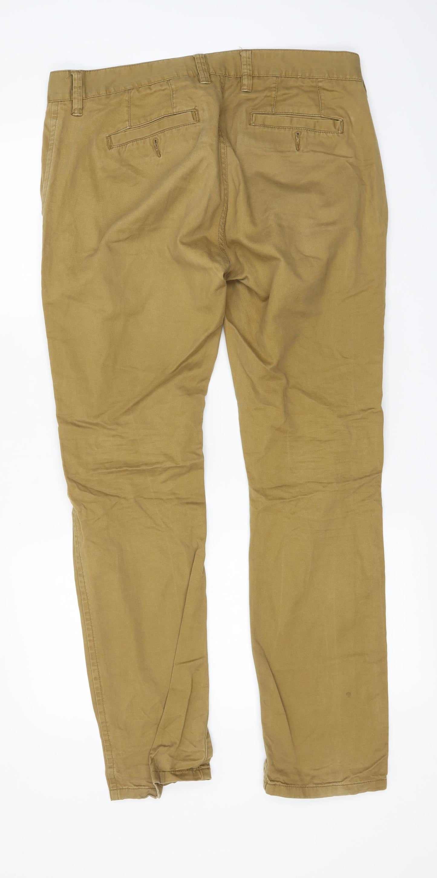 NEXT Mens Brown   Trousers  Size 32 L31 in