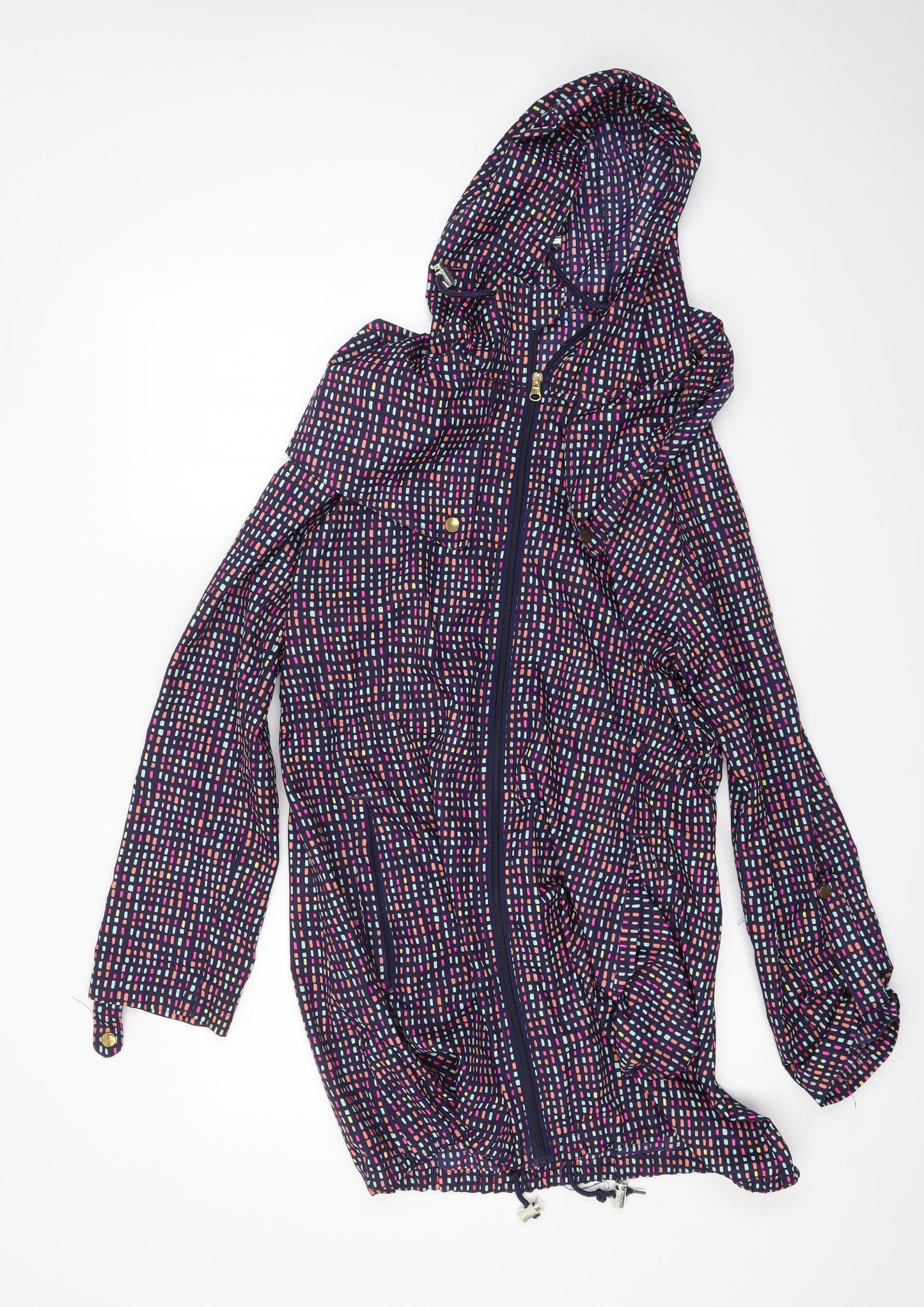 Denim & Co. Womens Multicoloured   Parka Coat Size XS