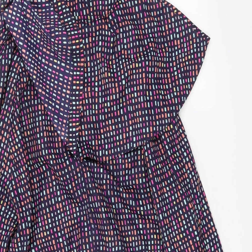 Denim & Co. Womens Multicoloured   Parka Coat Size XS