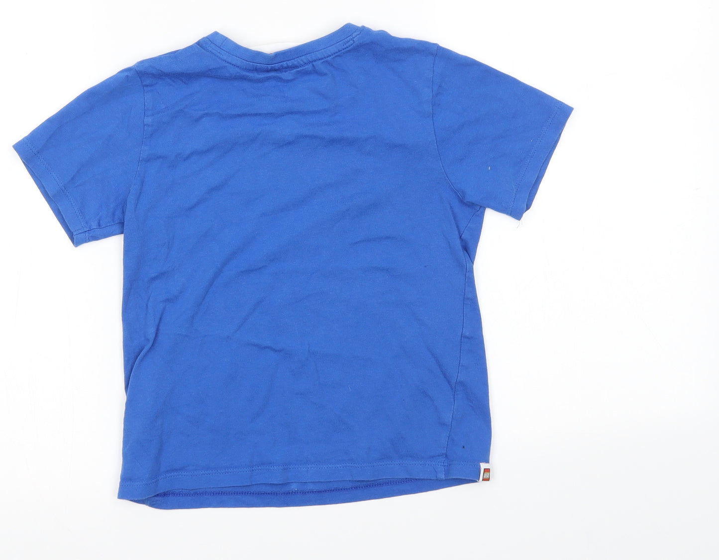 Primark Boys Blue   Basic T-Shirt Size 6-7 Years  - Star Wars