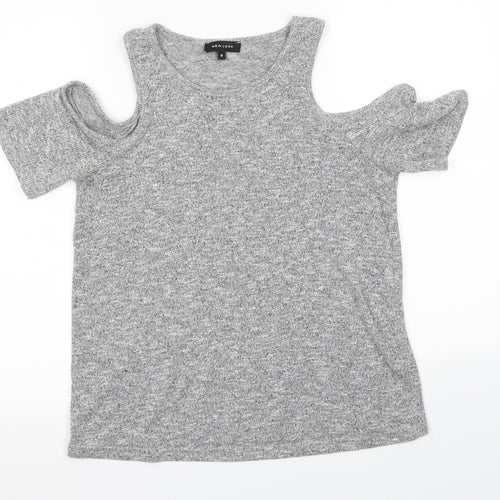 New Look Womens Grey   Pullover Jumper Size 8