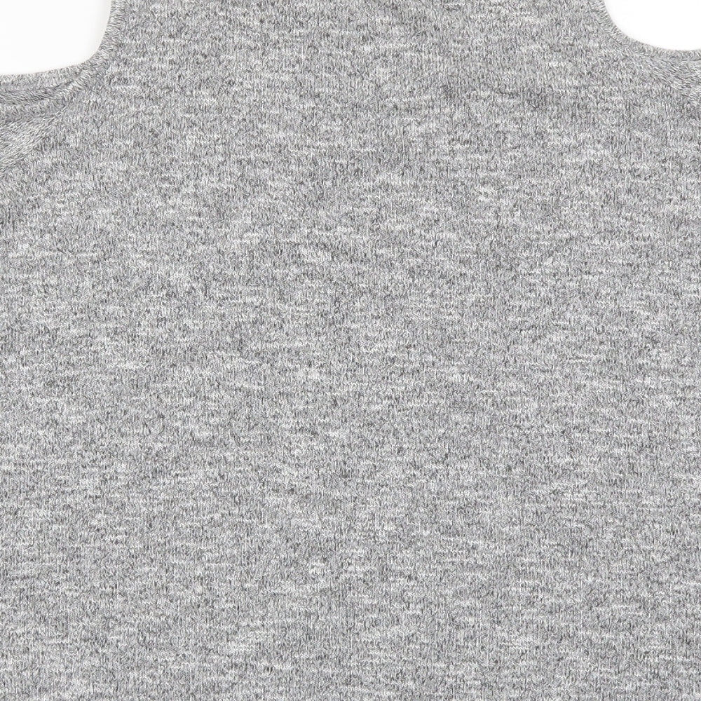 New Look Womens Grey   Pullover Jumper Size 8