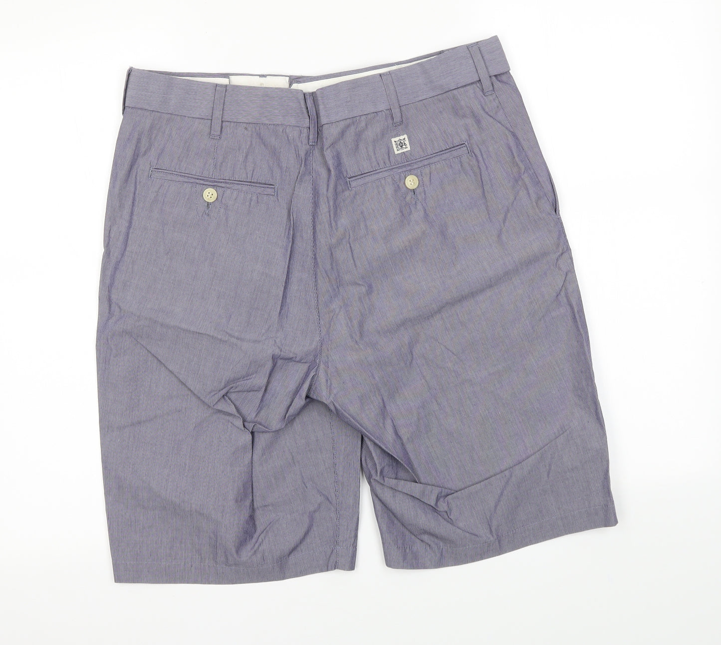 marks and  Mens Purple   Chino Shorts Size 32