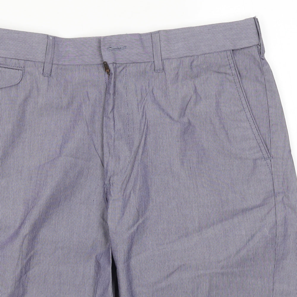 marks and  Mens Purple   Chino Shorts Size 32