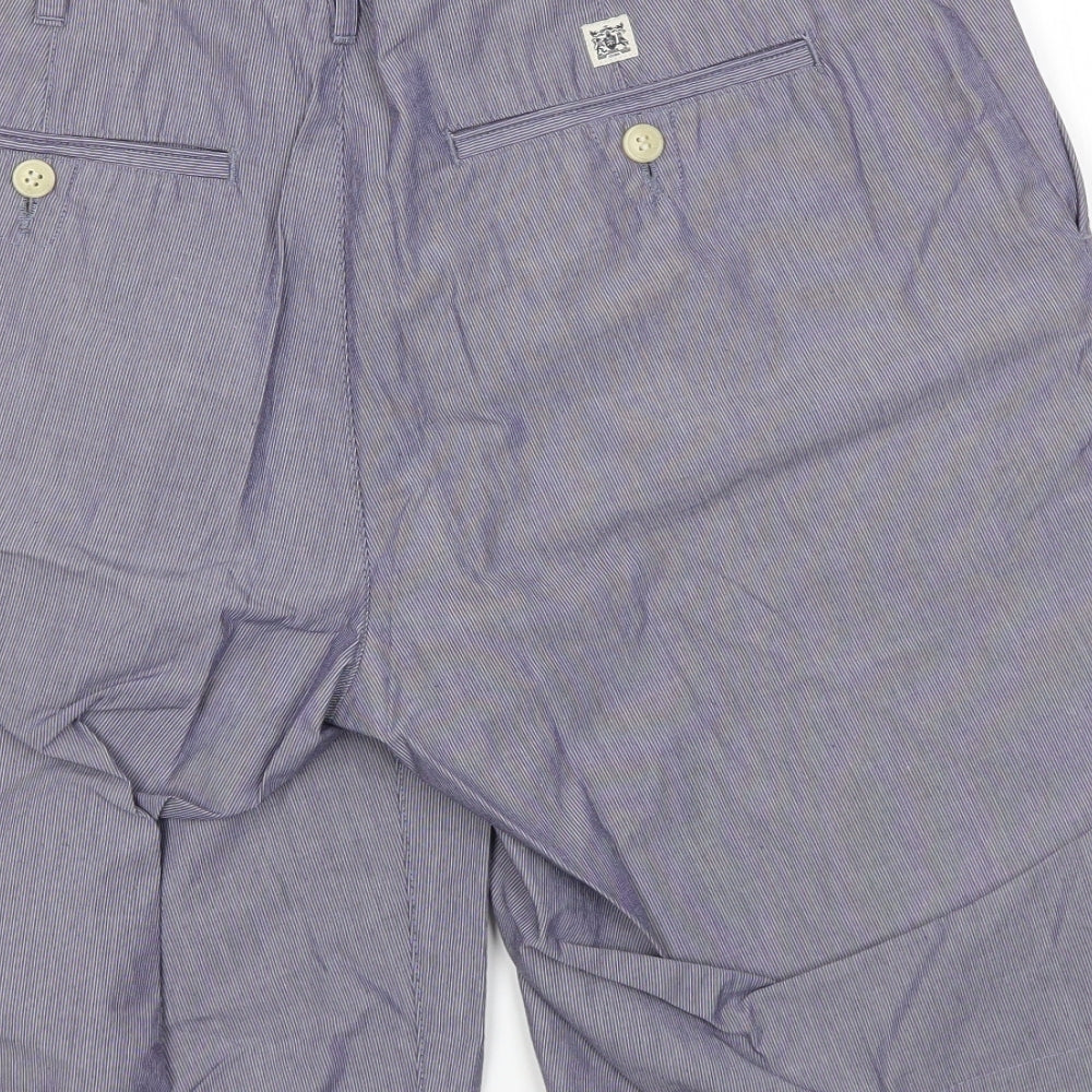 marks and  Mens Purple   Chino Shorts Size 32