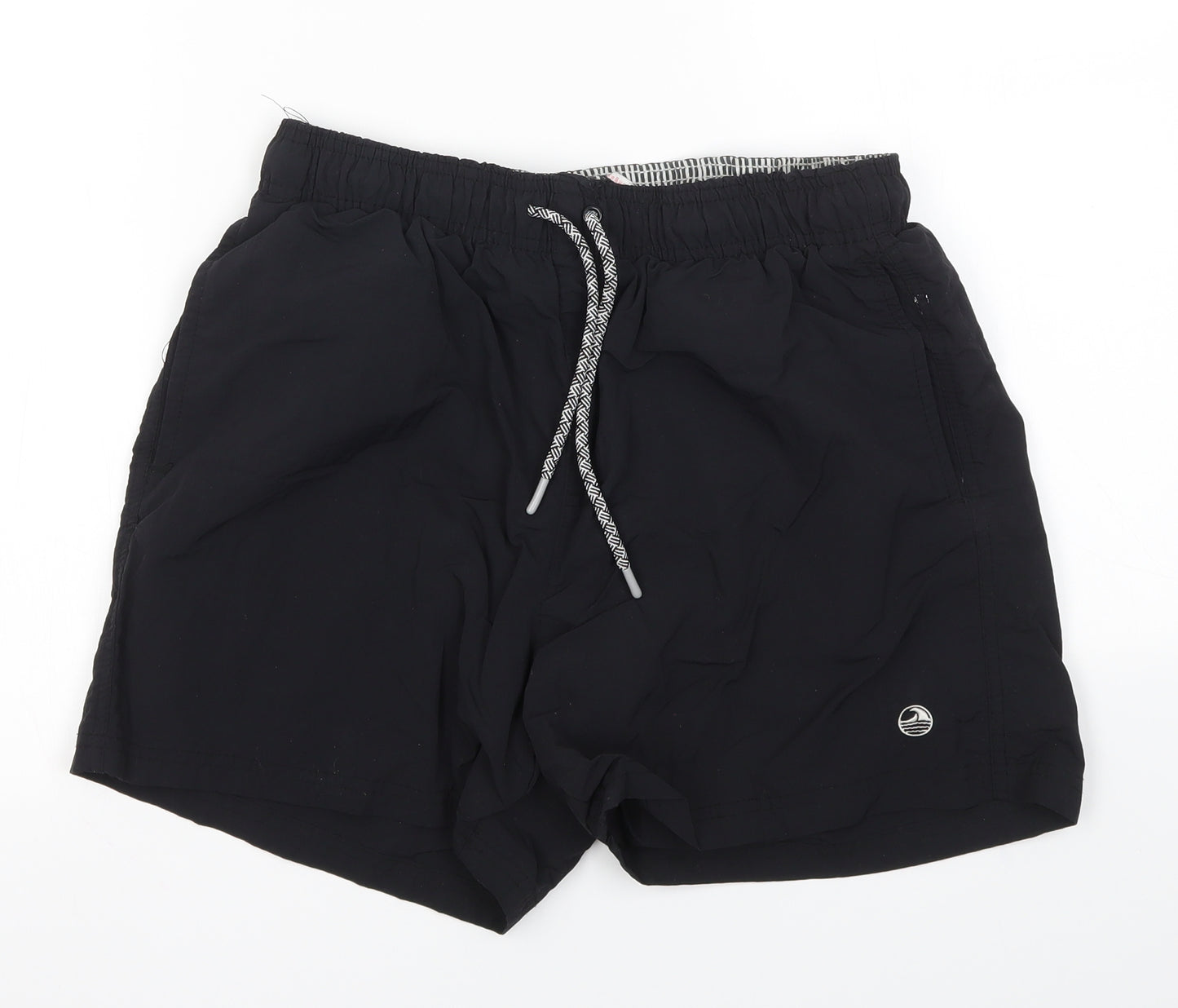 F&F Mens Black   Bermuda Shorts Size M