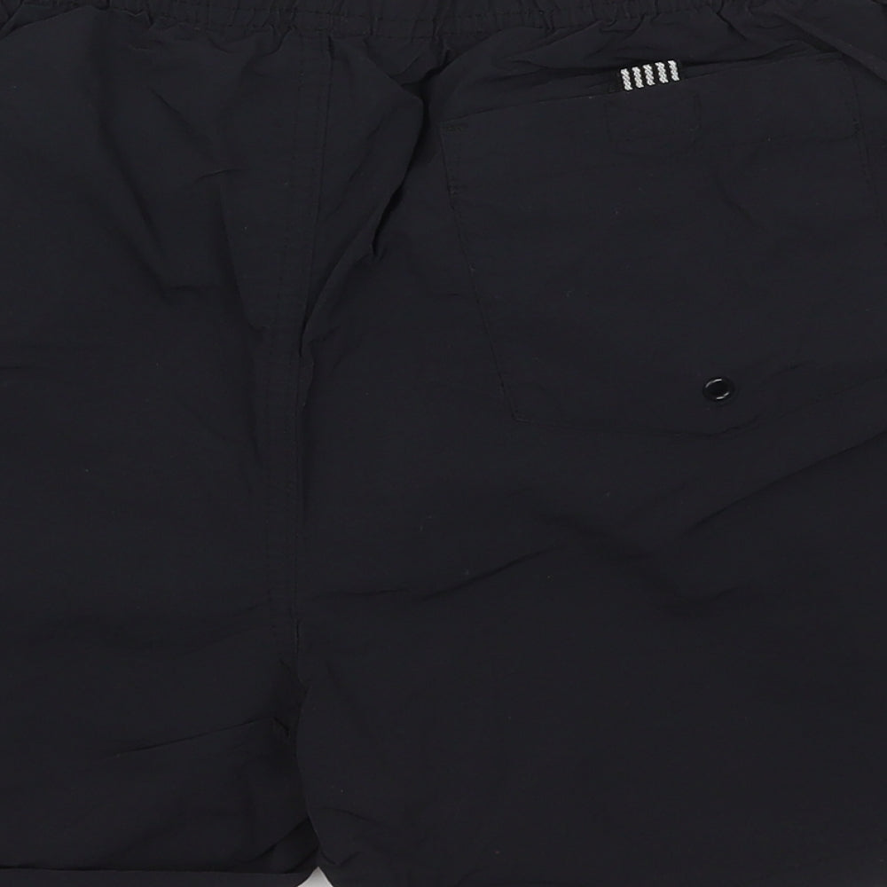 F&F Mens Black   Bermuda Shorts Size M
