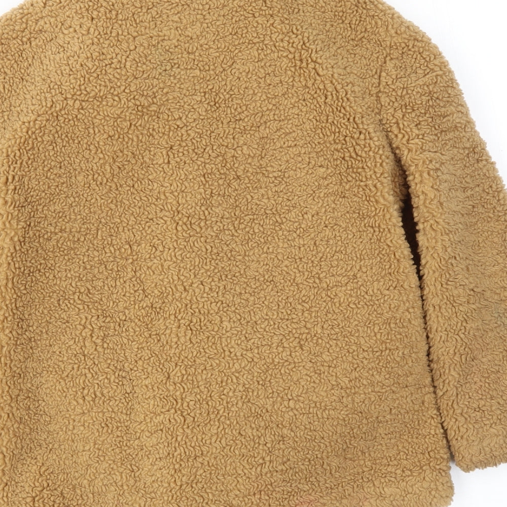 F&F Girls Brown   Basic Coat Coat Size 8-9 Years