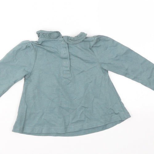 TU Girls Green   Basic T-Shirt Size 3-6 Months