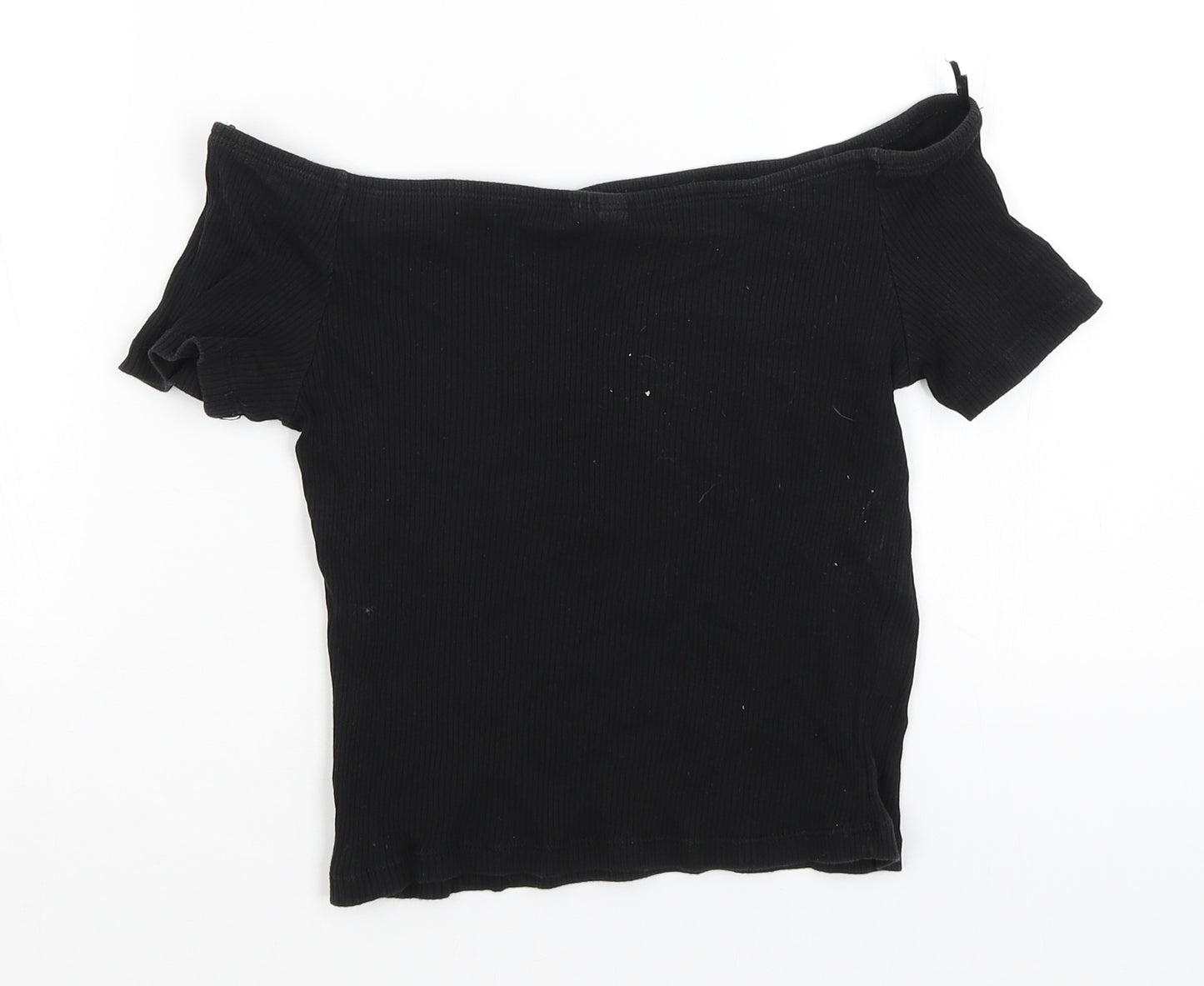 Divided Womens Black   Basic T-Shirt Size M