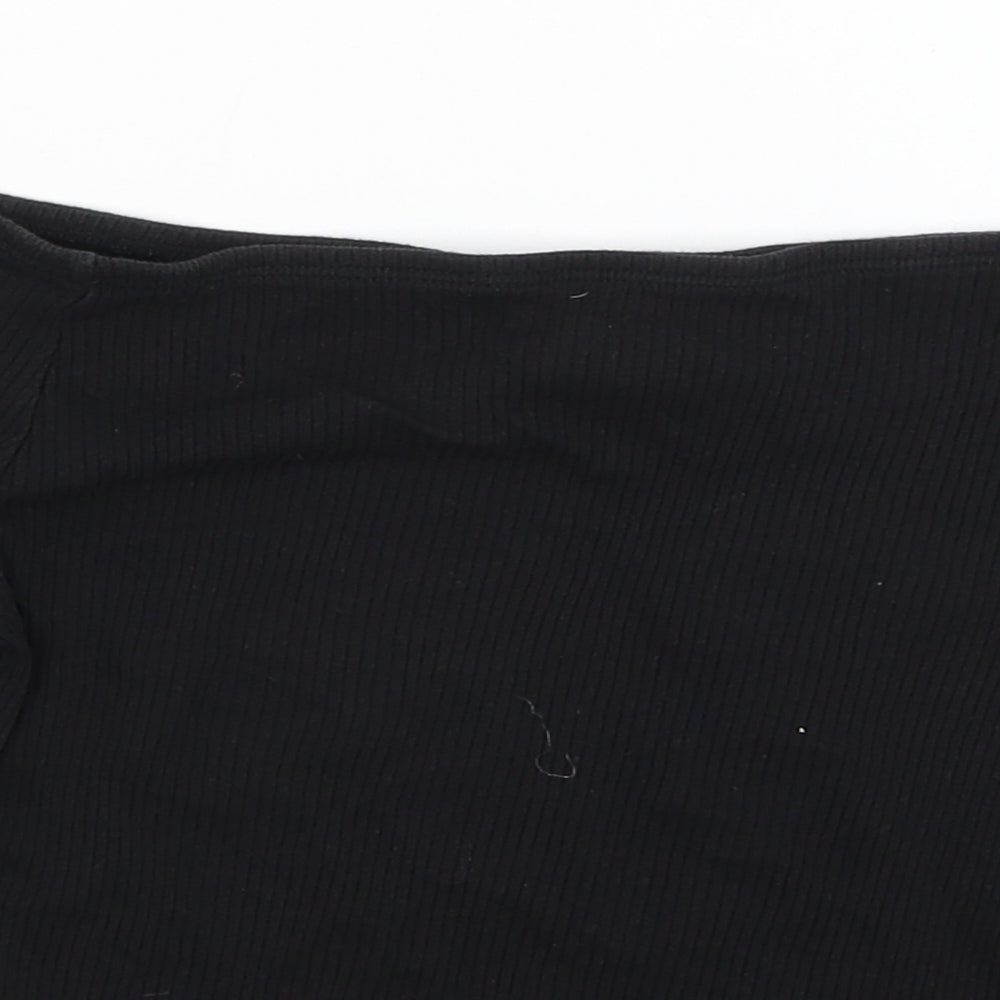 Divided Womens Black   Basic T-Shirt Size M