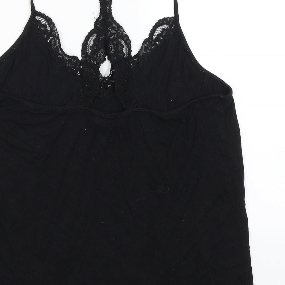 New Look Womens Black   Basic Tank Size S