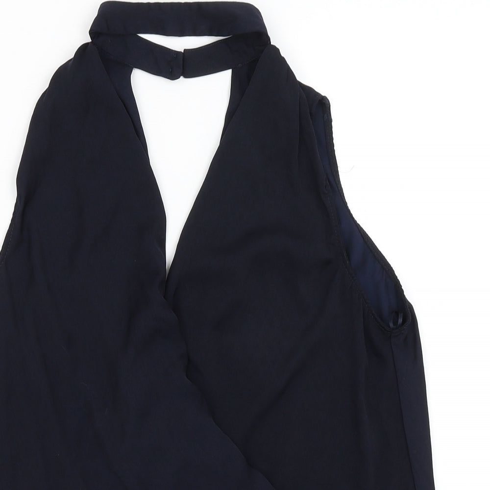 New Look Womens Blue   Basic Blouse Size 12