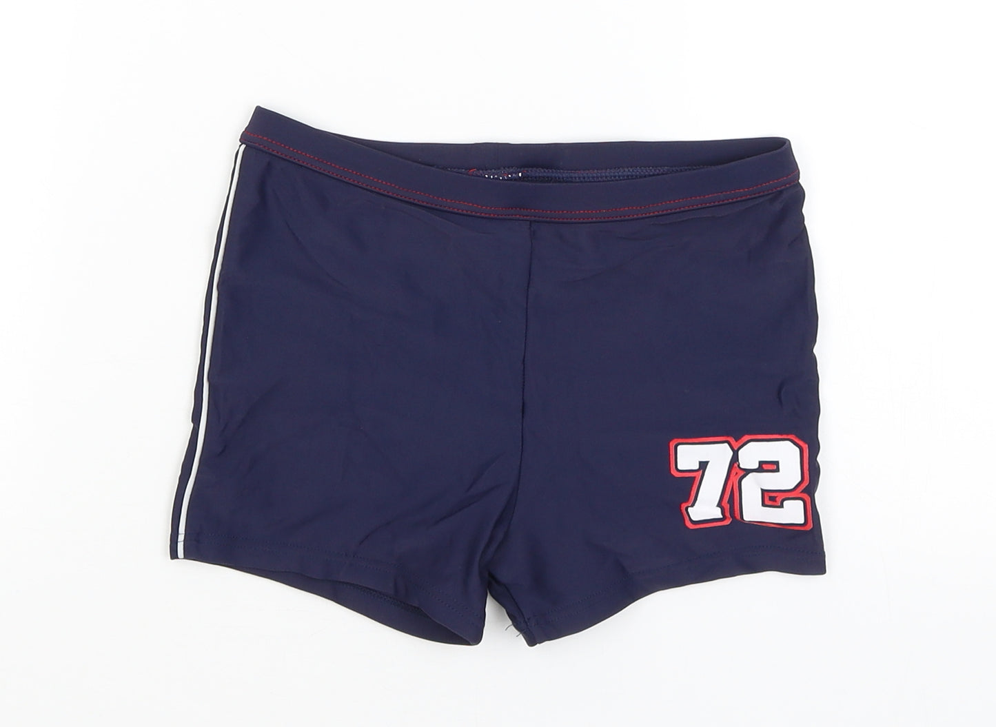 TU Girls Blue   Compression Shorts Size 9 Years