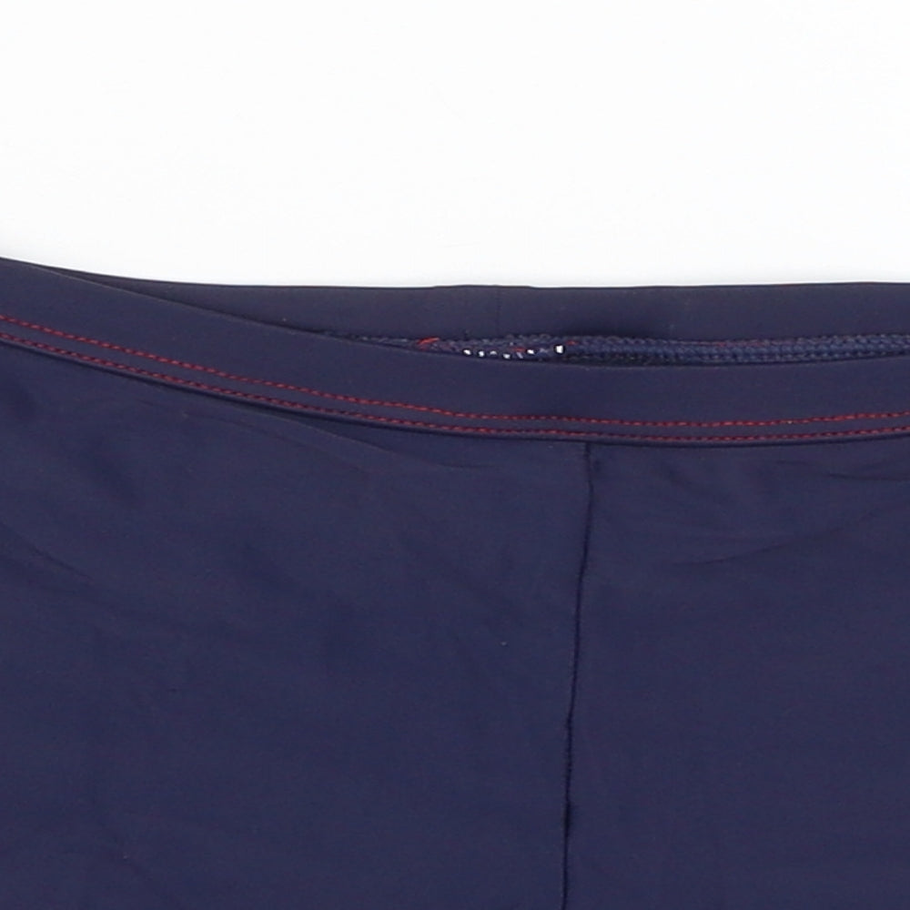 TU Girls Blue   Compression Shorts Size 9 Years