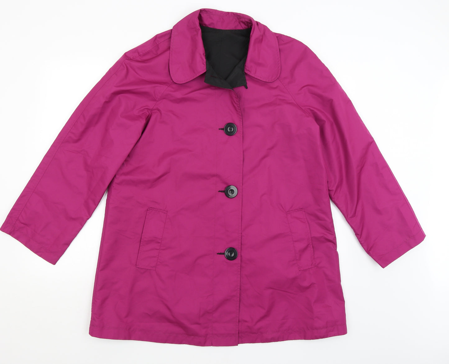 Centrigrade Womens Purple   Rain Coat Coat Size M