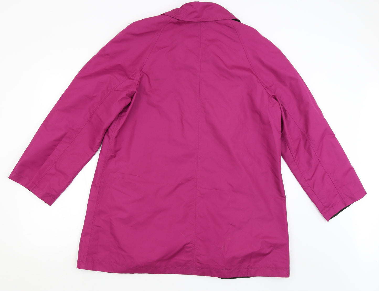 Centrigrade Womens Purple   Rain Coat Coat Size M