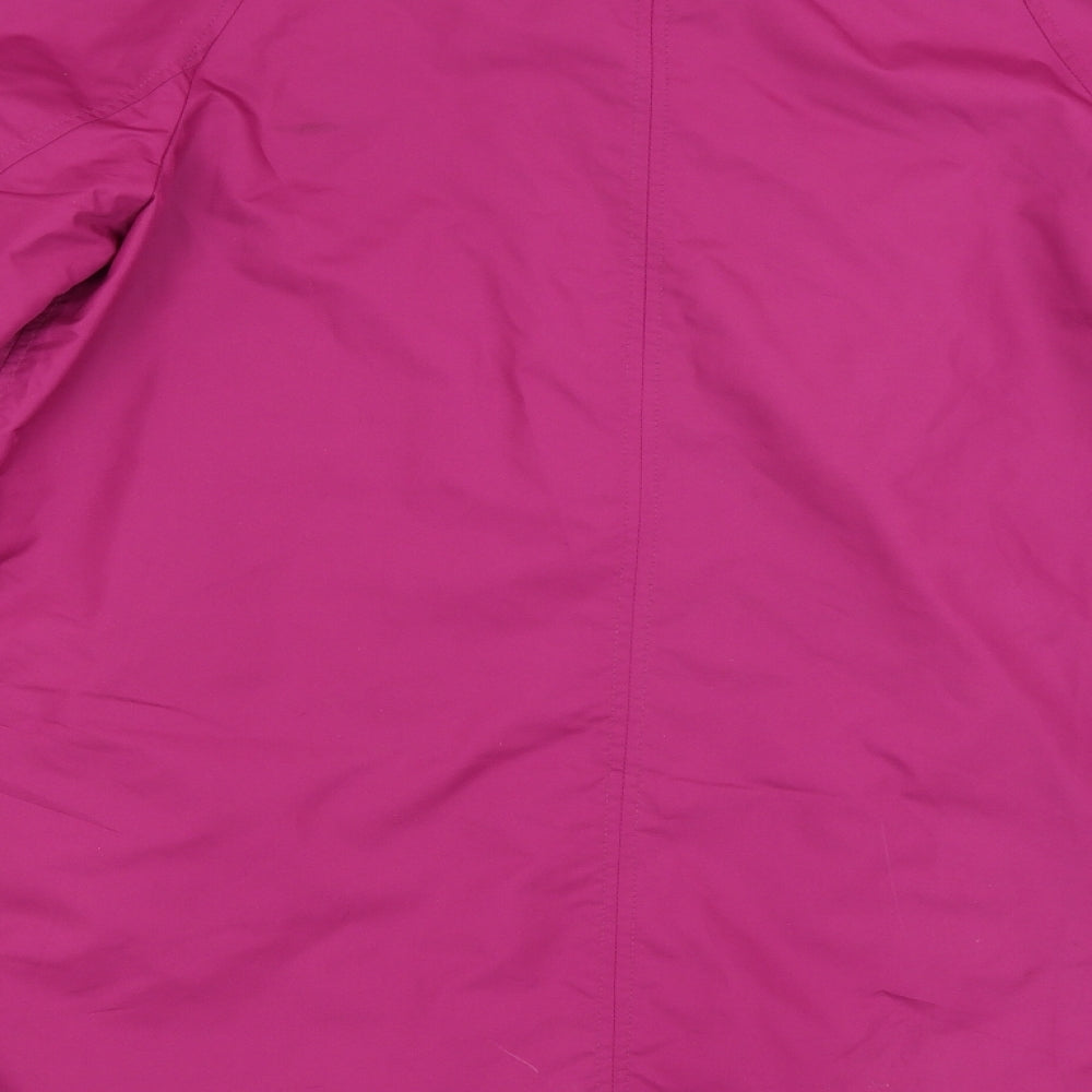 Centrigrade Womens Purple   Rain Coat Coat Size M