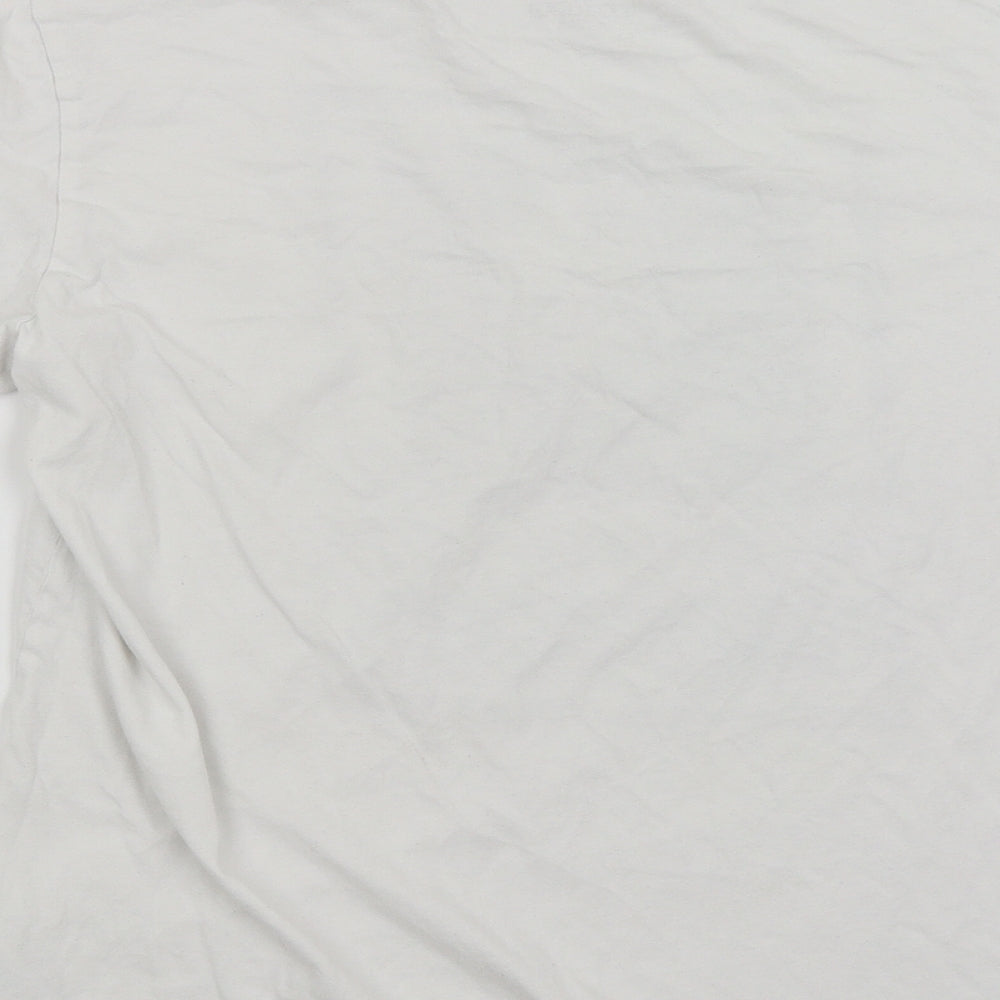 adidas Mens White    T-Shirt Size M