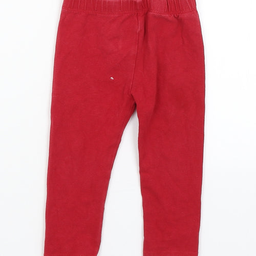 Mayoral Girls Red   Capri Trousers Size 2 Years