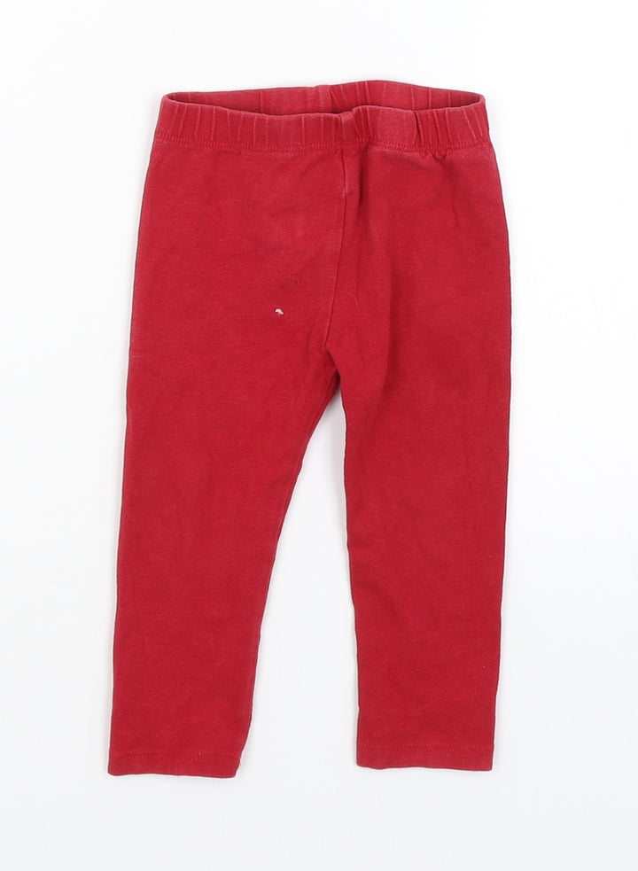 Mayoral Girls Red   Capri Trousers Size 2 Years