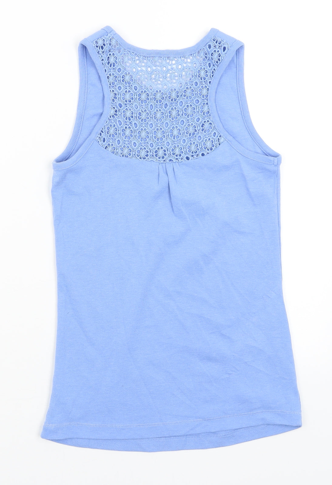 George Girls Blue   Basic Tank Size 13-14 Years