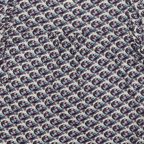 NEXT Womens Beige Floral  Basic Blouse Size 18