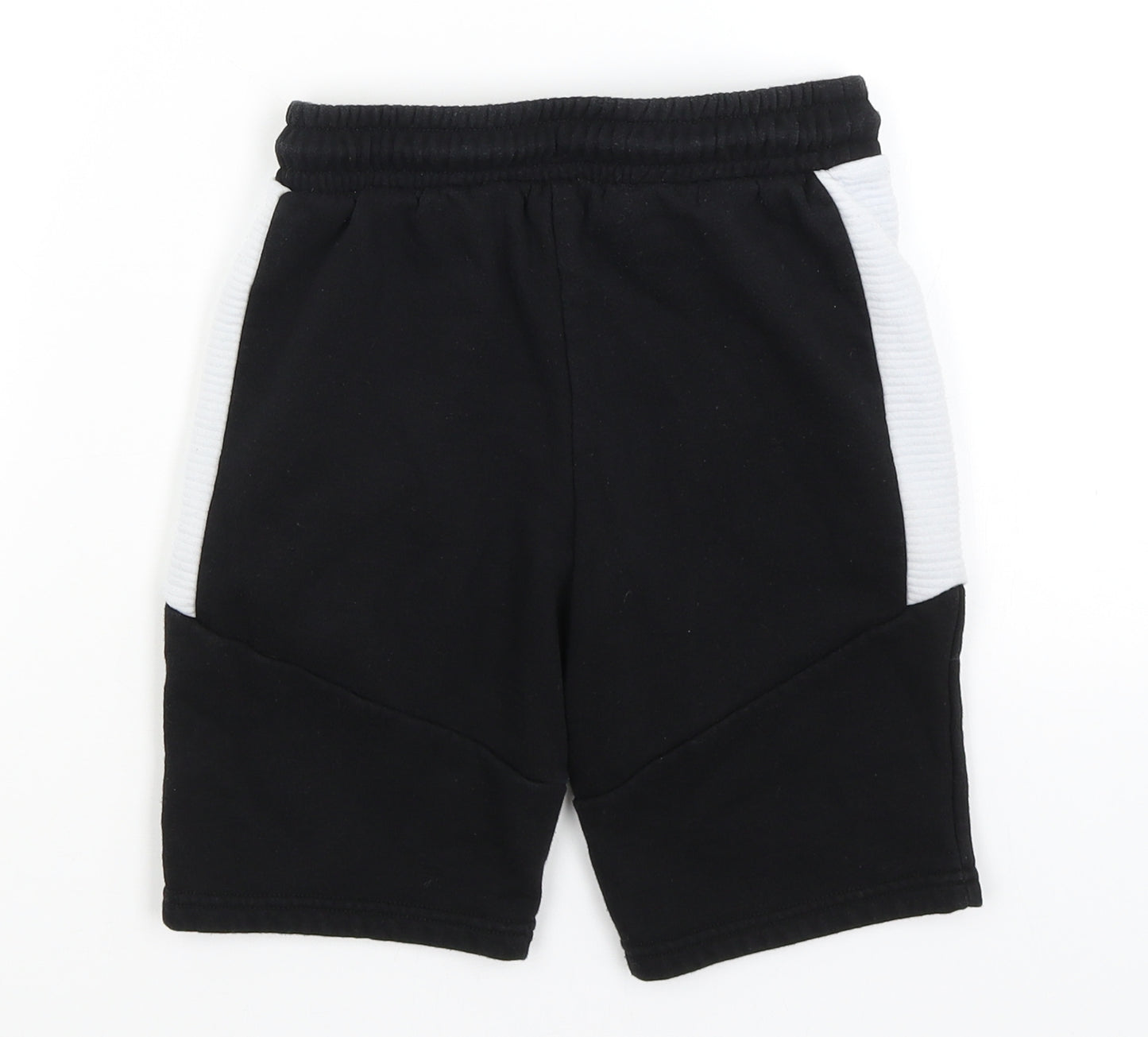 Dunnes Boys Black   Sweat Shorts Size 7-8 Years