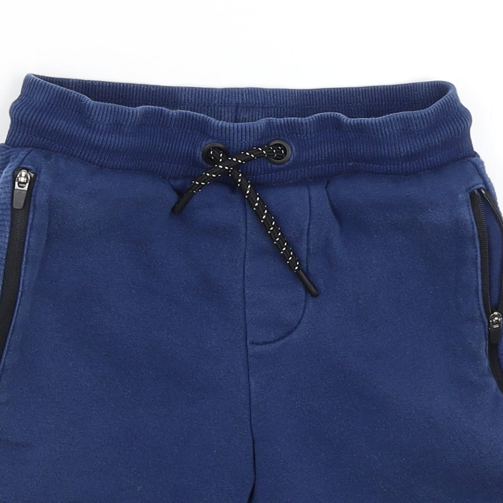George Boys Blue   Sweat Shorts Size 7-8 Years