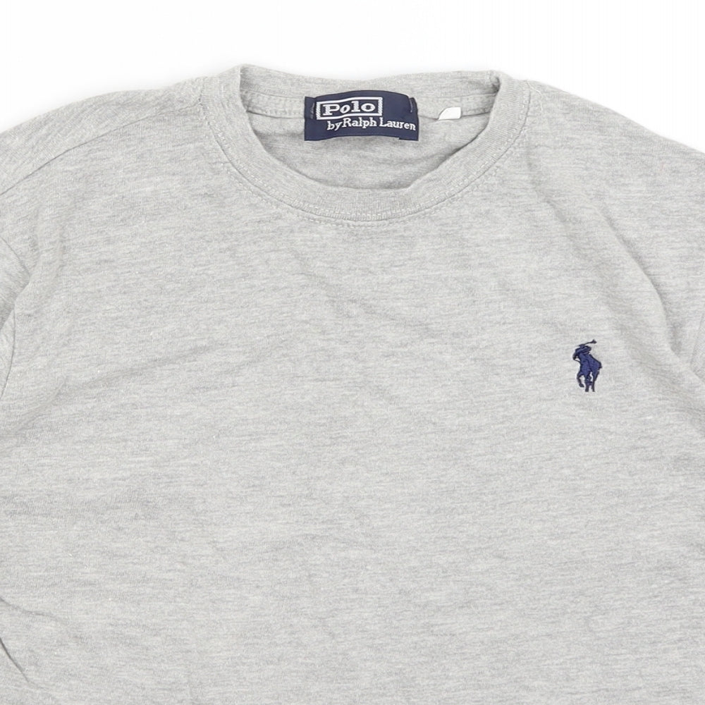 Ralph Lauren Boys Grey   Basic T-Shirt Size 13 Years