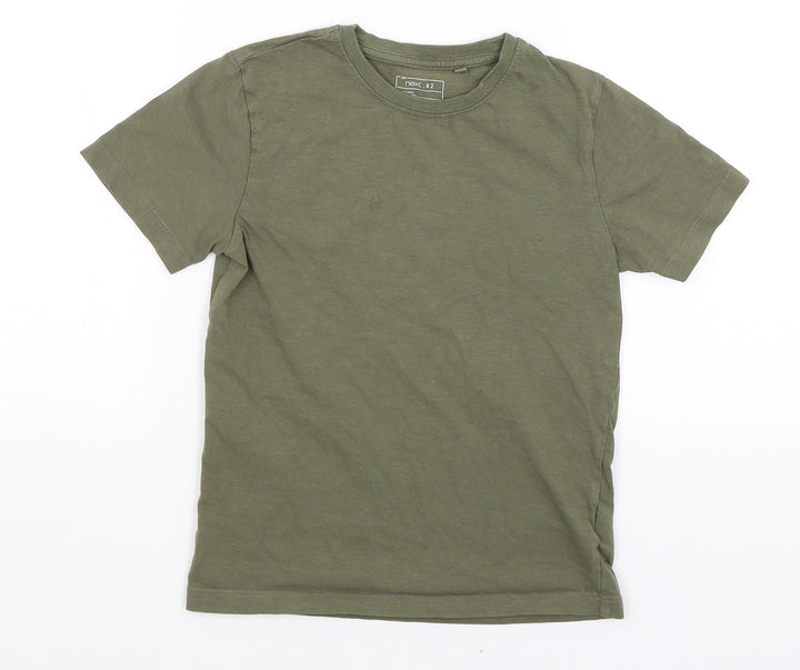 NEXT Boys Green   Basic T-Shirt Size 7 Years